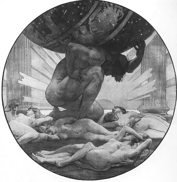 atlas segun la mitologia griega