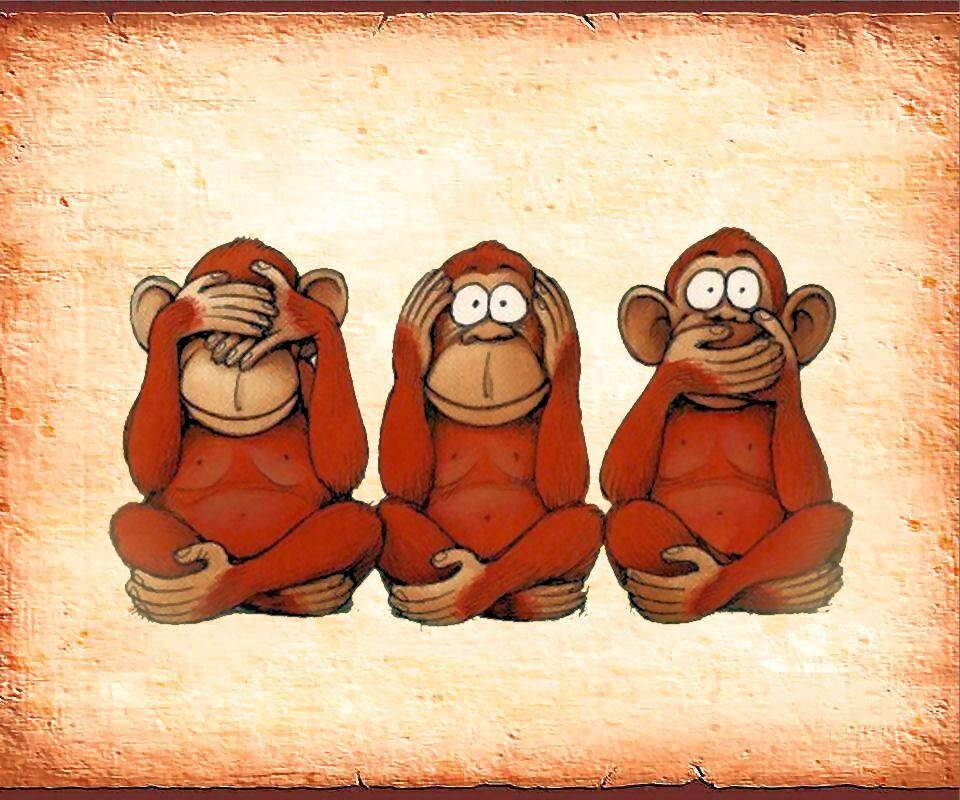 tres monos sabios