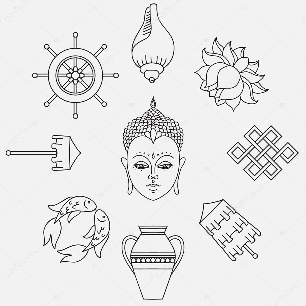 Simbolos del budismo