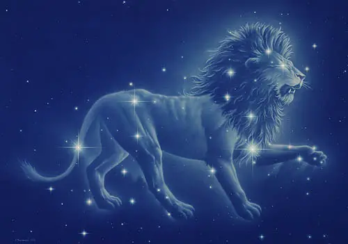 constelación de leo