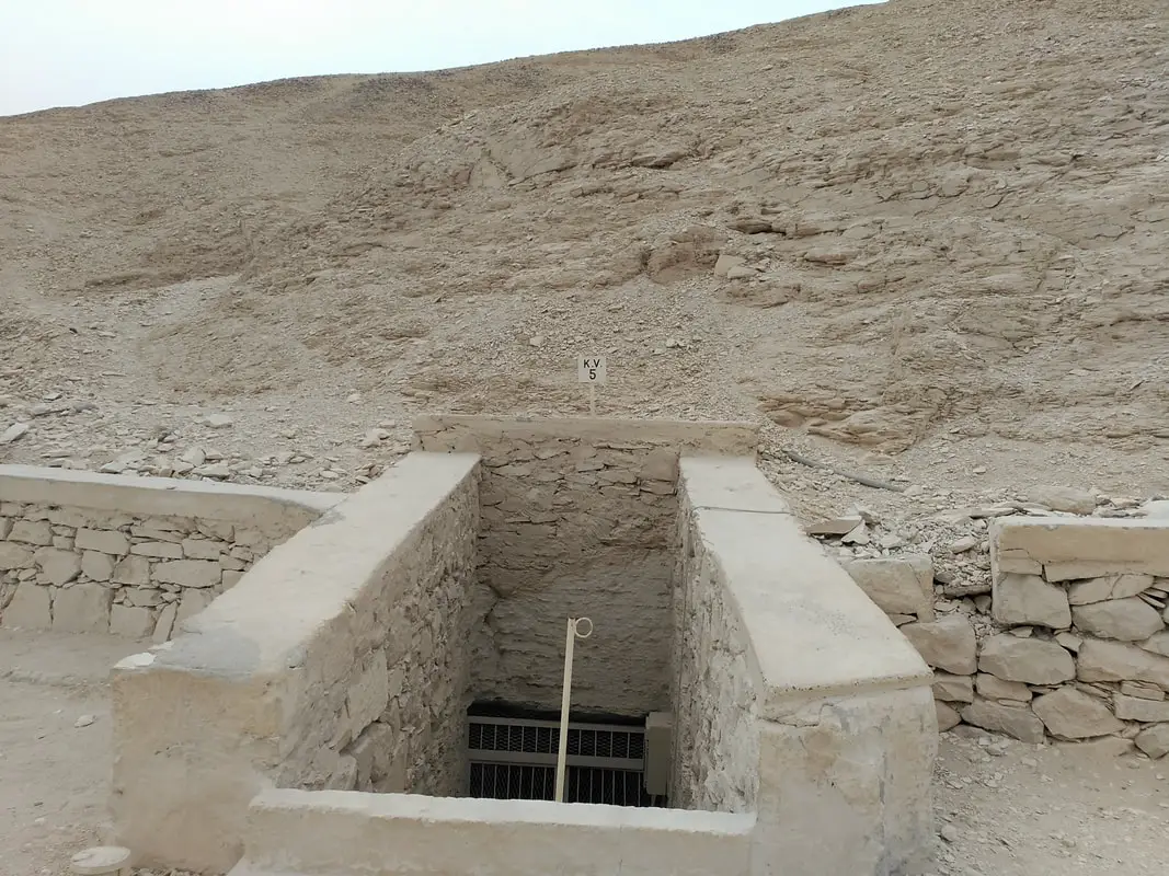 Tumba KV5, de los hijos de Ramsés II del Valle de los Reyes